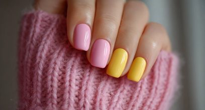 20 Pink Yellow Nail Ideas That Are Bright, Bold, and Totally Happy