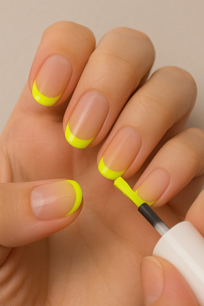 French Tips with a Twist