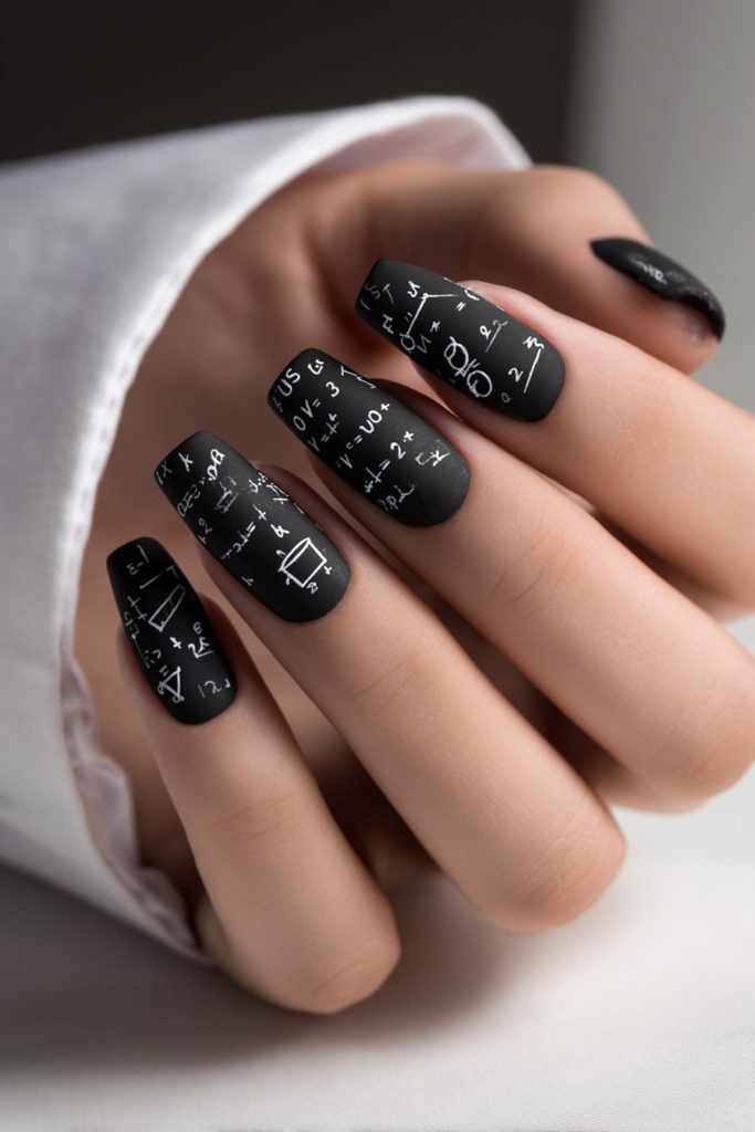 Chalkboard Nails