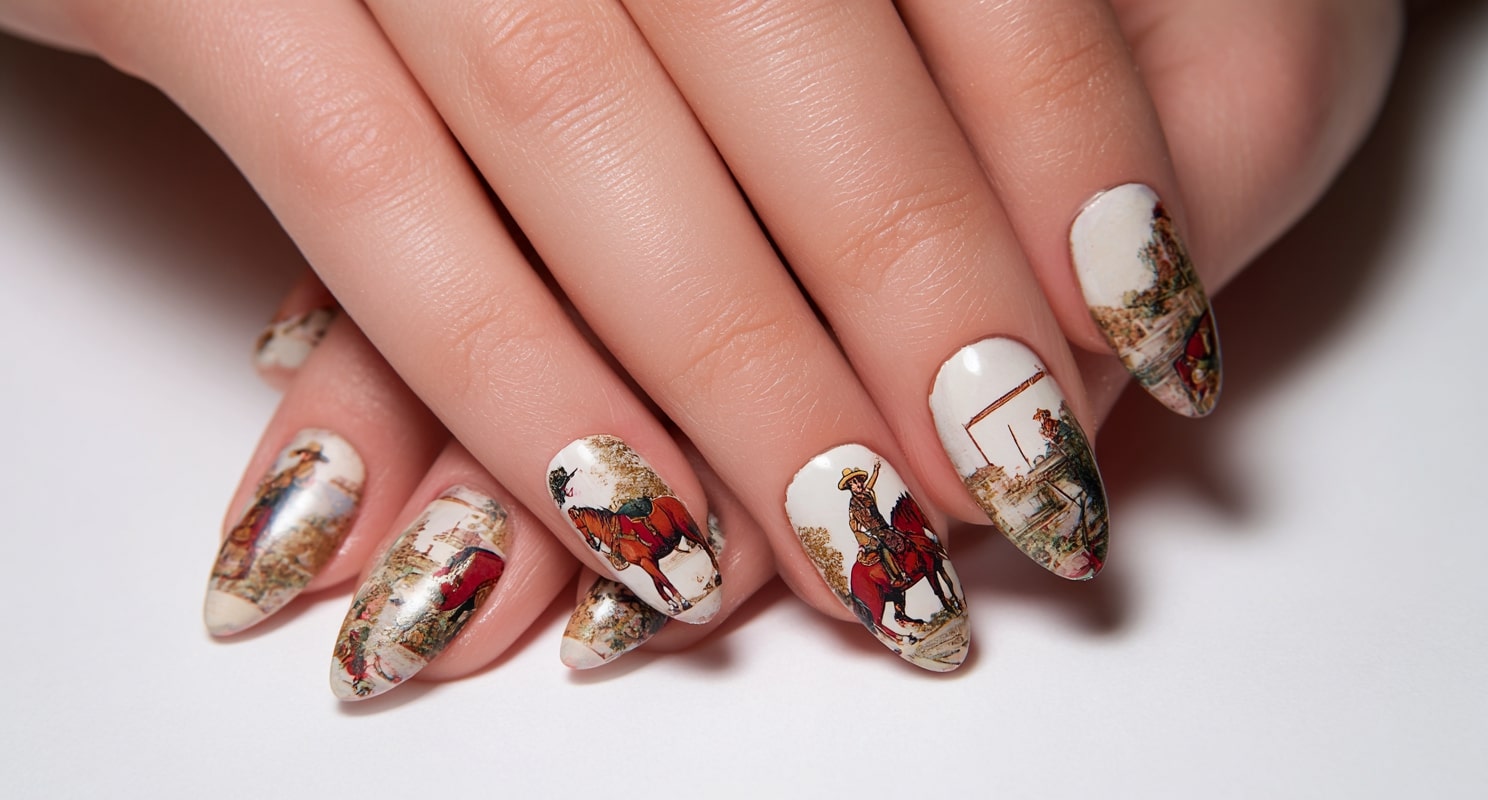 western nail ideas