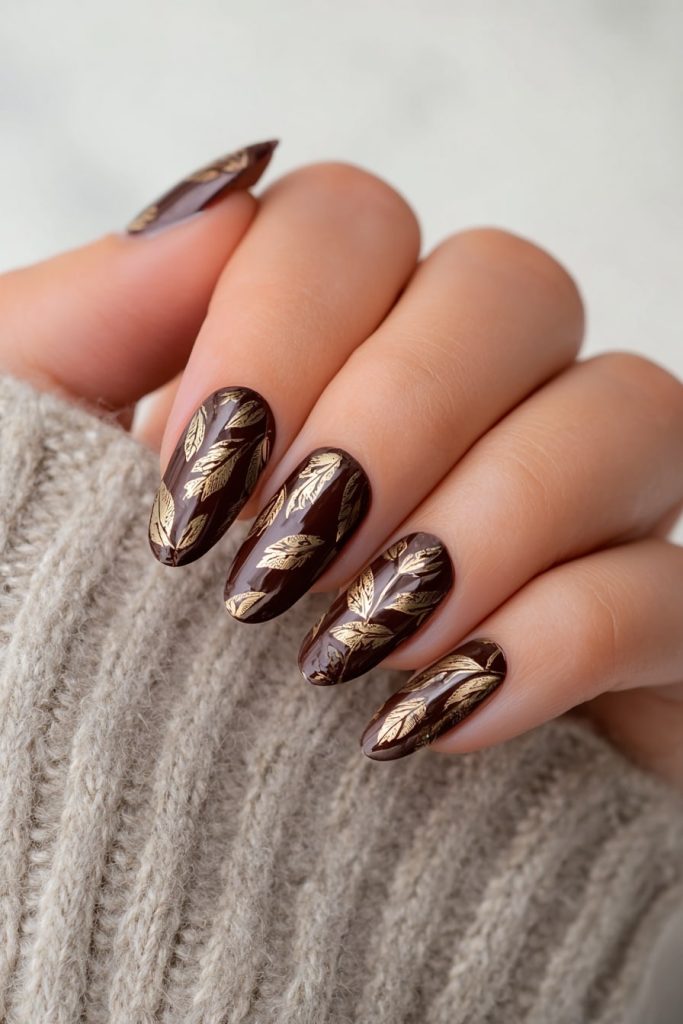 Leafy Gold Foil