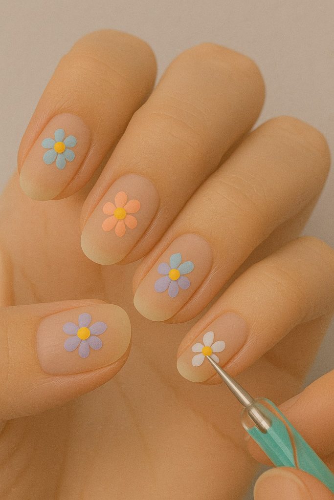 Floral Nail Art