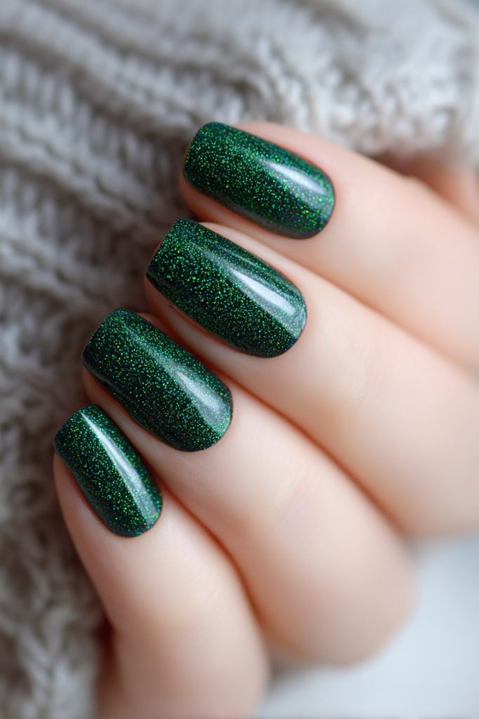Emerald Green Glitter
