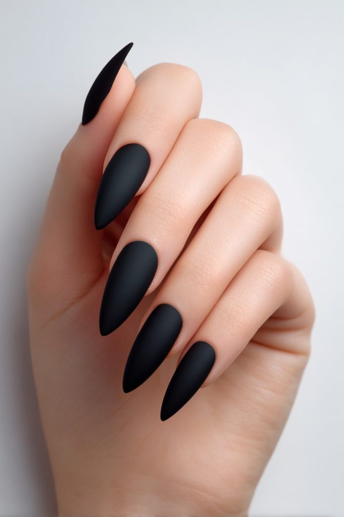 Matte Black Elegance