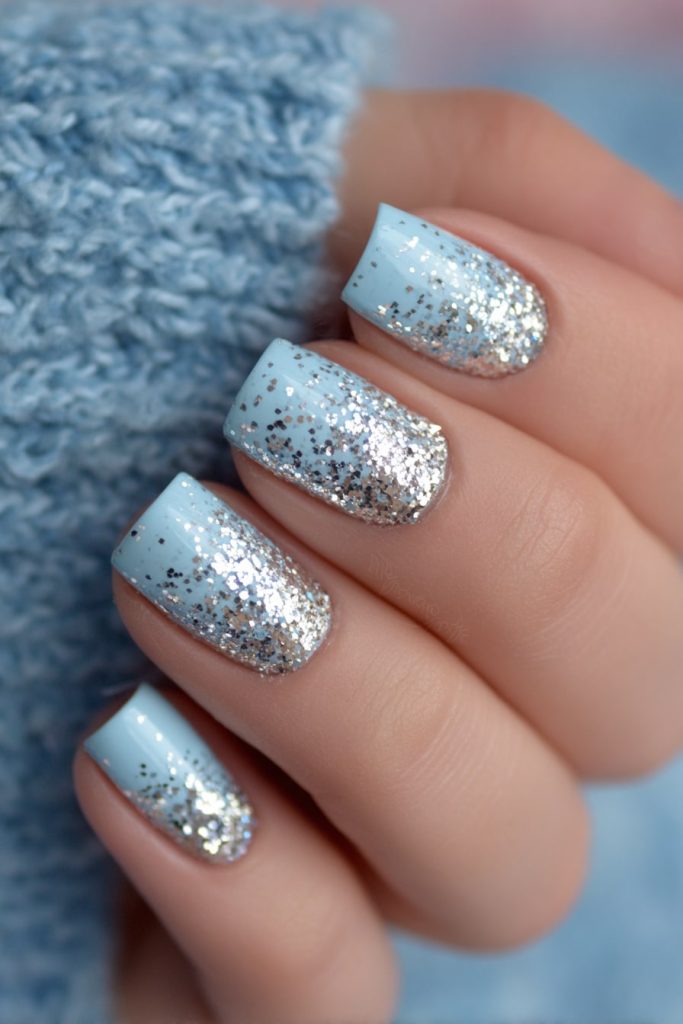 Icy Blue Sparkle