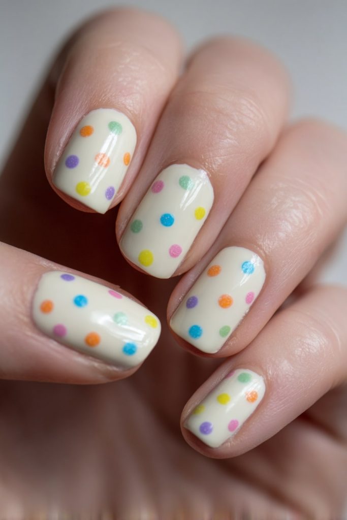 Pastel Polka Dots
