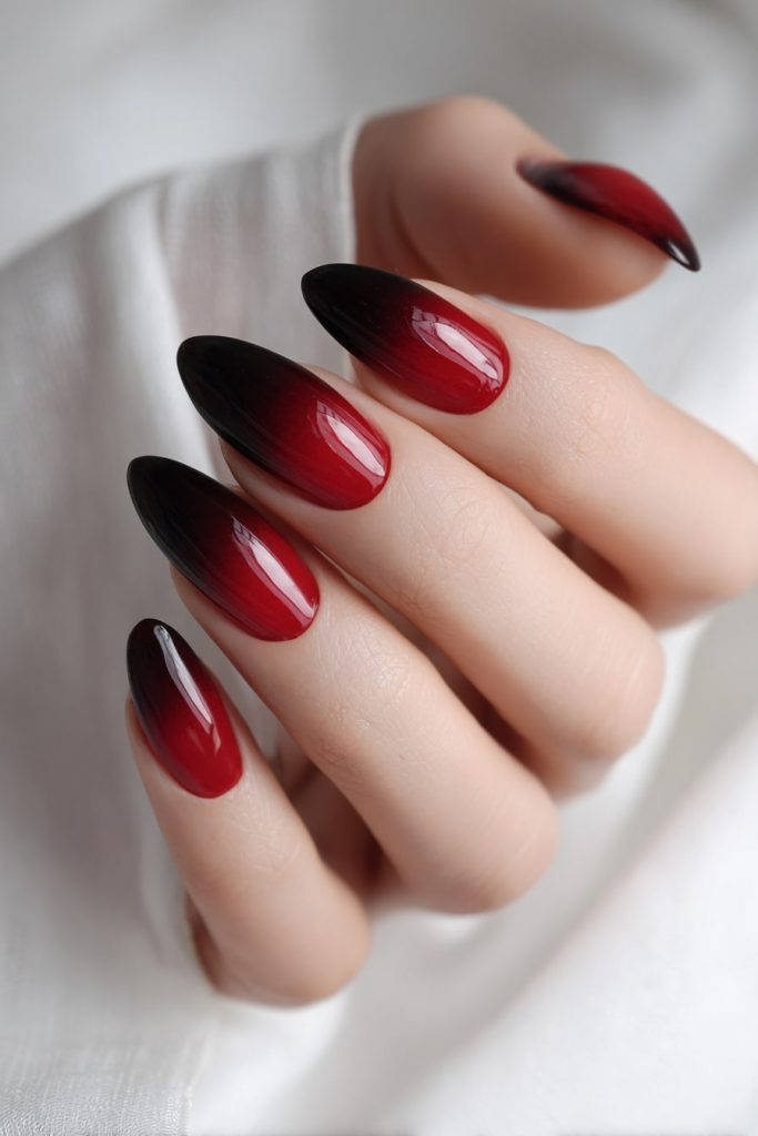 Red to Black Fade