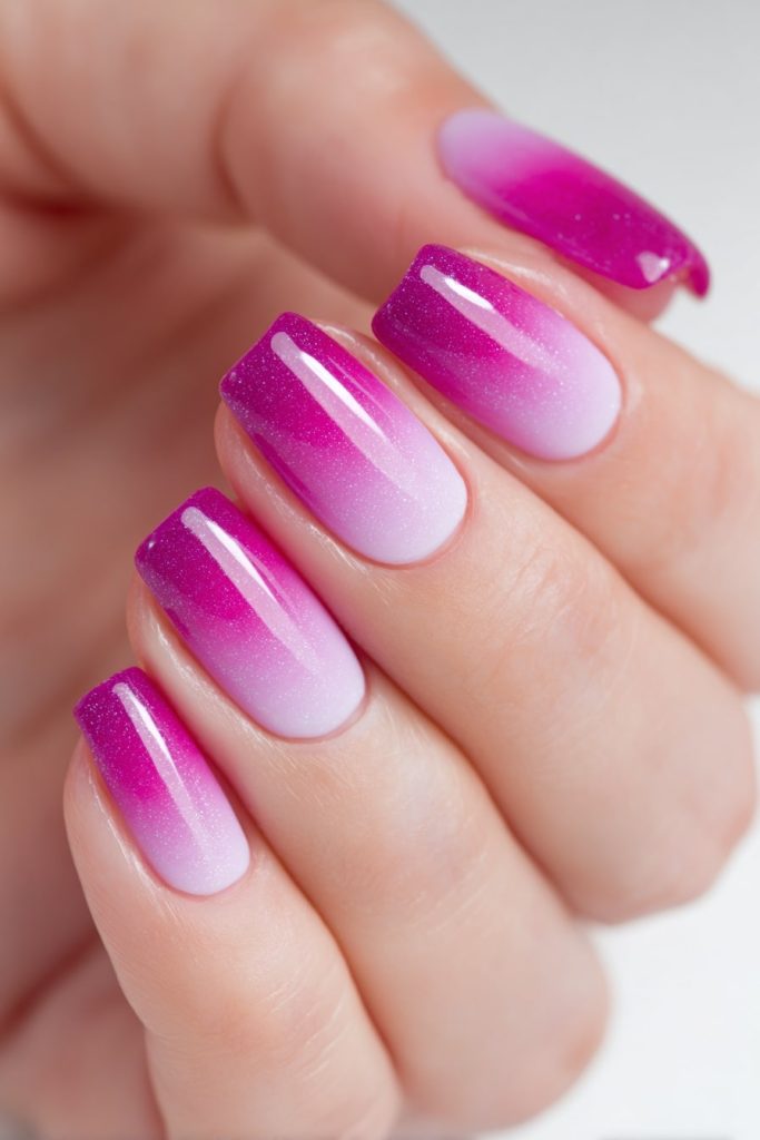 Orchid to Fuchsia Fade