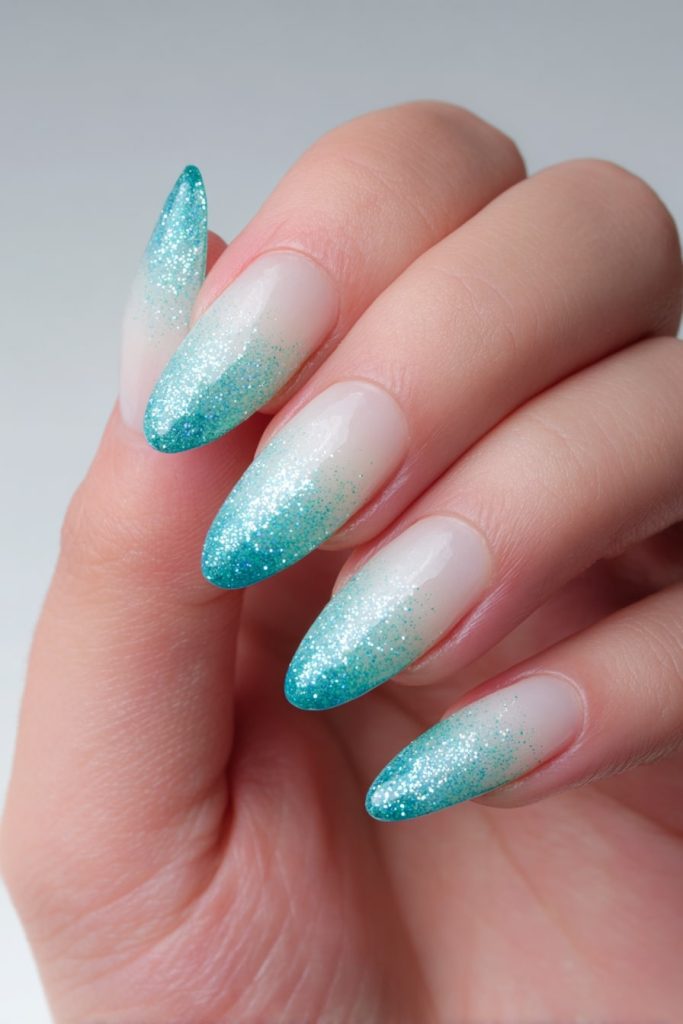 Glitter Fade Tips