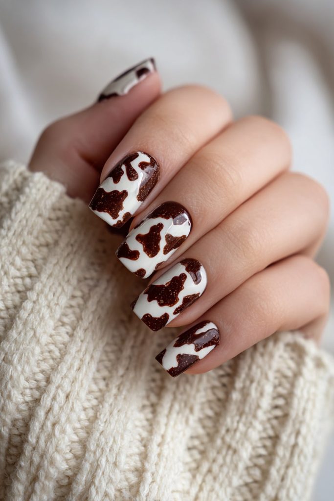 Brown Animal Print