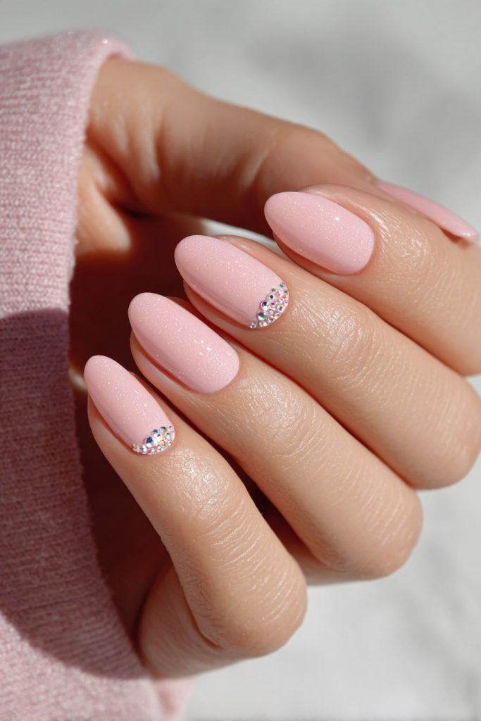 Crystal-Studded Nails