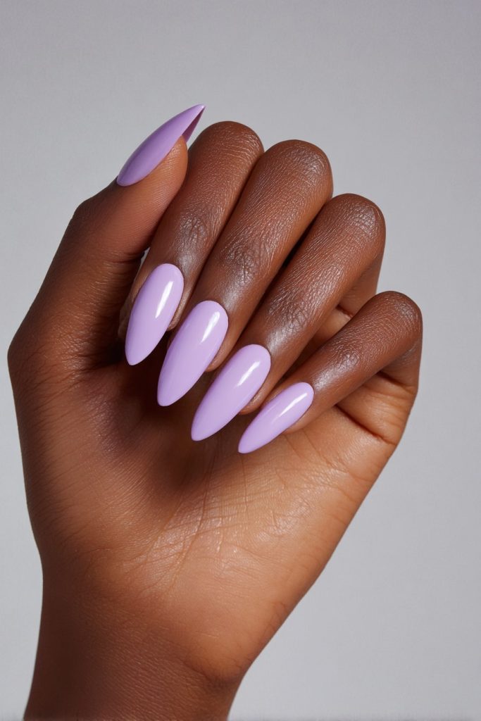 Lavender Nails