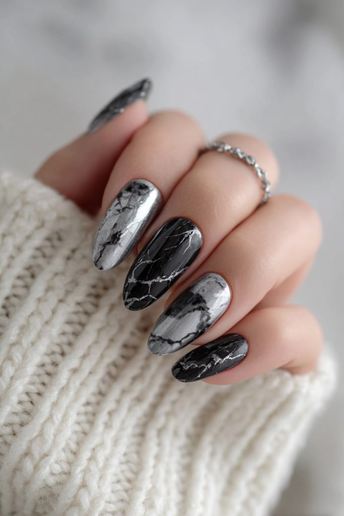 Dark Marble Effect