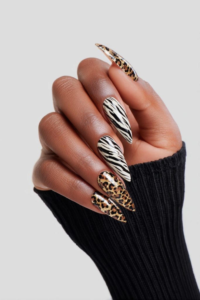 Animal Print Nails
