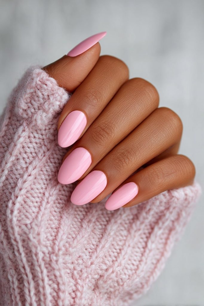 Baby Pink Nails