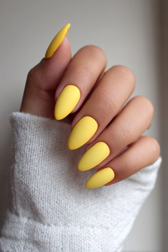 Matte Canary Yellow