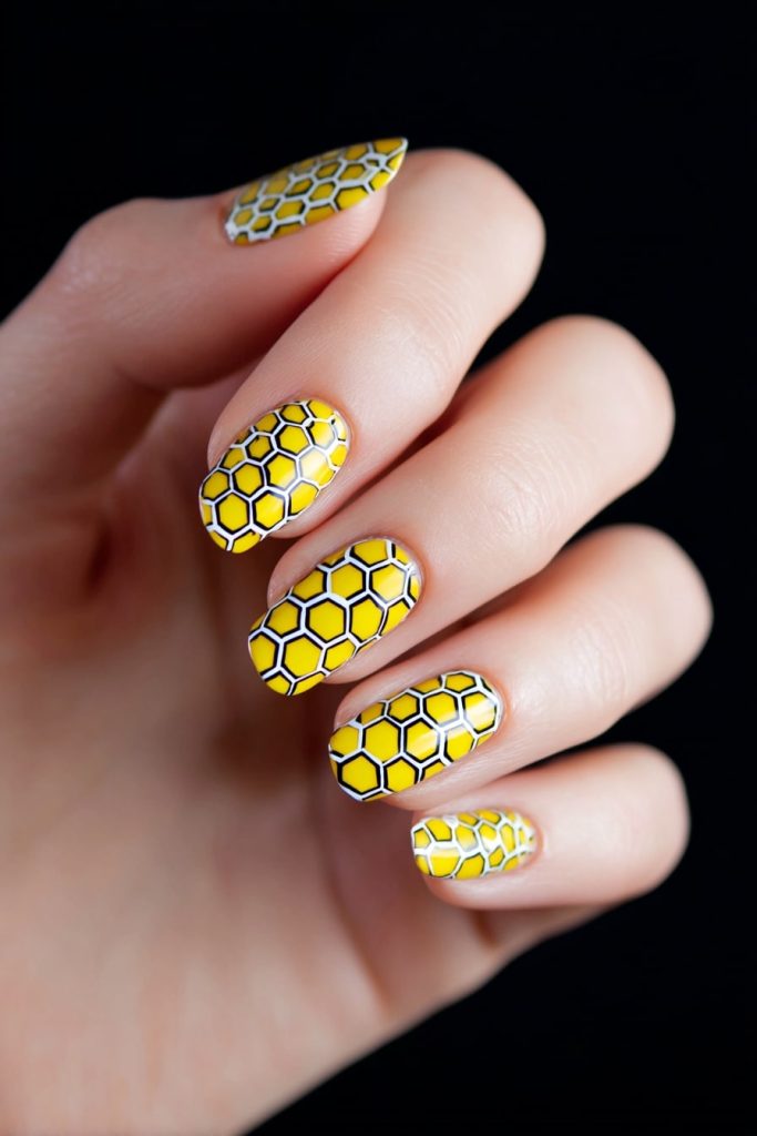 Honeycomb Nails