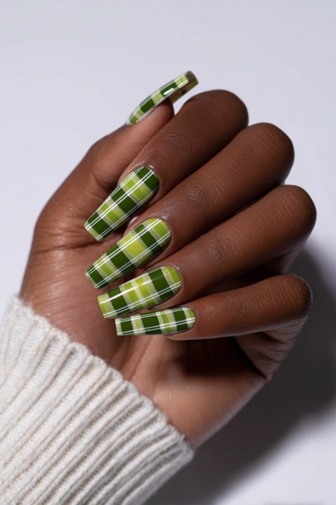 Plaid Nail Designs