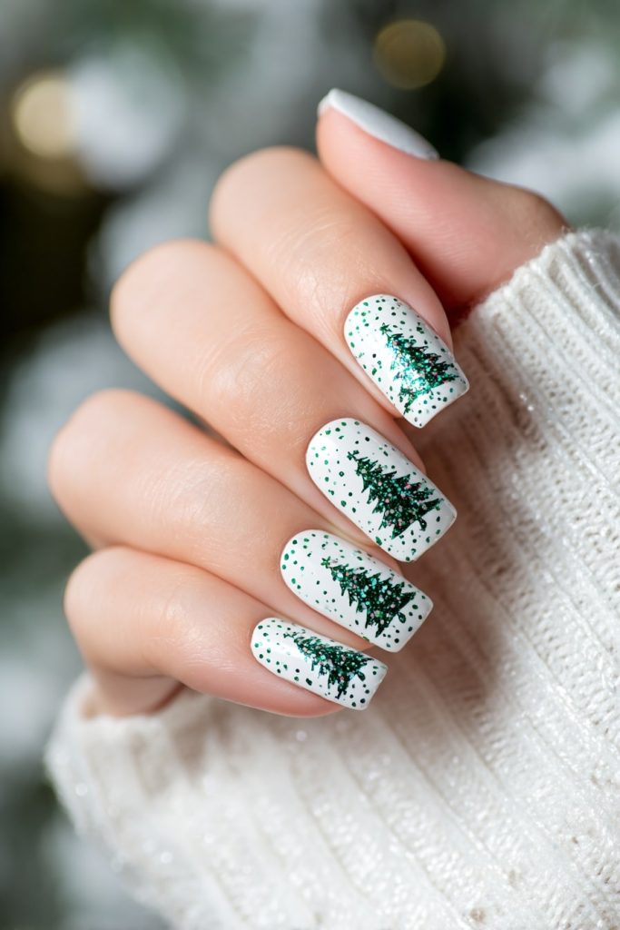 Christmas Tree Nails