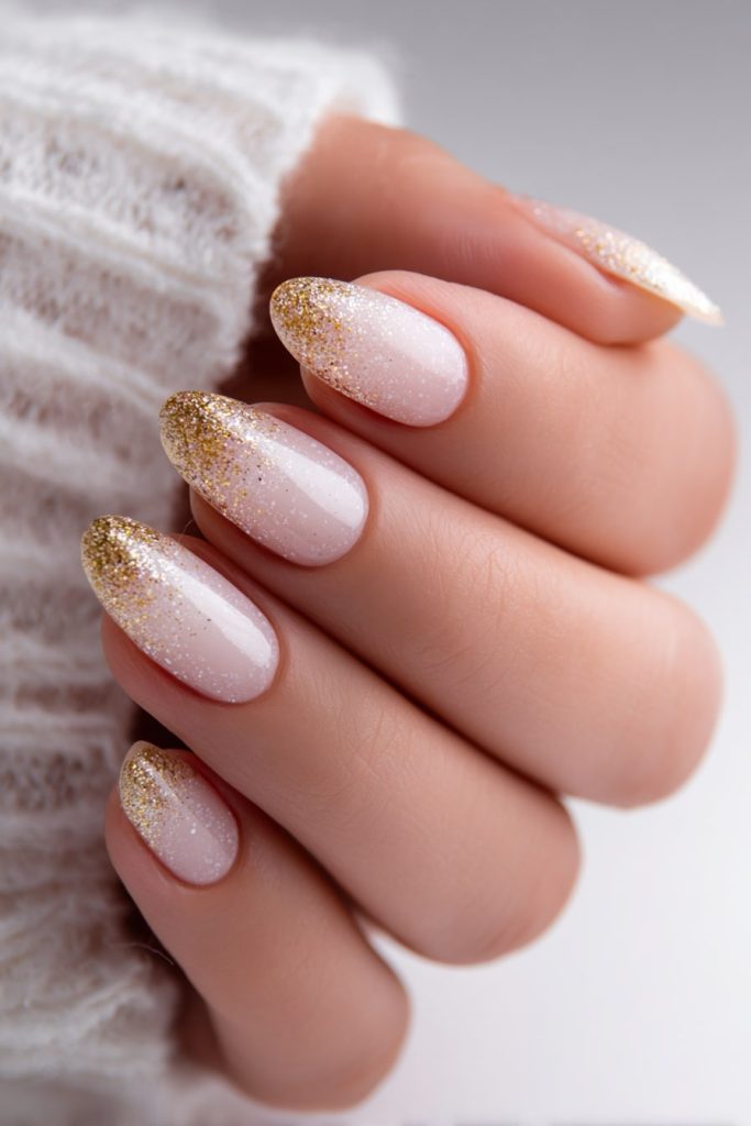Glitter Ombre Nails
