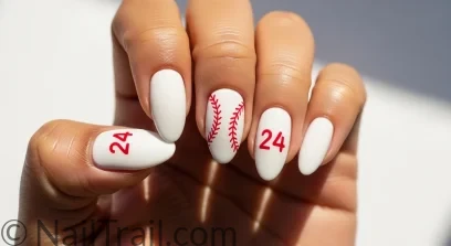 12 Baseball Nails Design Mom Ideas for Game Day