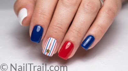 10 Simple Western 4th of July Nails Worth Saving This Season