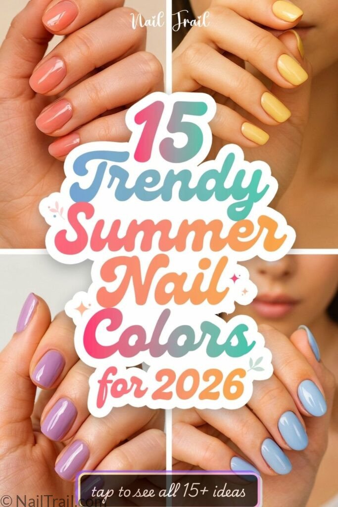 15 Trendy Summer Nail Colors 2026 You Need To Try