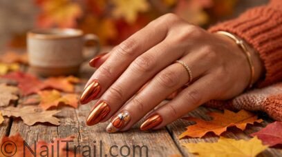 15 Pumpkin Spice Nail Designs to Try for Fall 2026