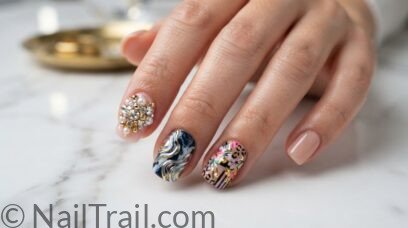 15 Short Maximalist Nails That Prove Less Isn’t More