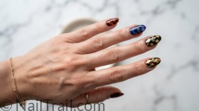 12 Tortoise Shell Nail Designs Trending Right Now