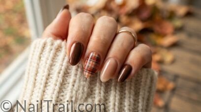 14 Fall Gel Nails That Are Perfect for the Season