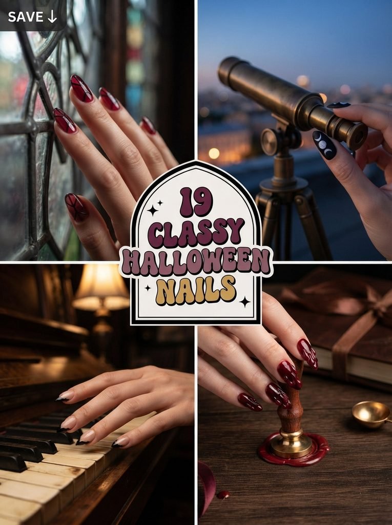 19 Classy Halloween Nails 2026